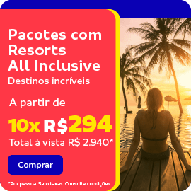 Pacotes com Resorts All Inclusive