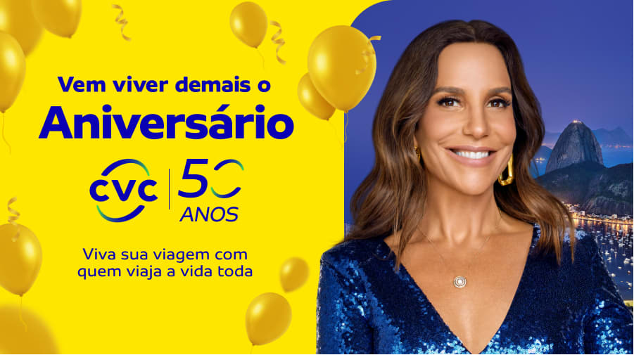América do Sul e Brasil - Aniversário CVC América do Sul e Brasil - Aniversário CVC