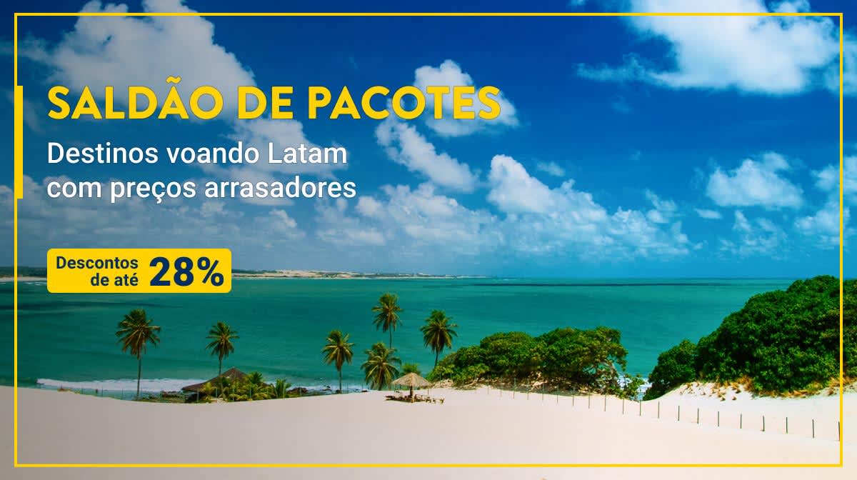 Saldão de pacotes Saldão de pacotes