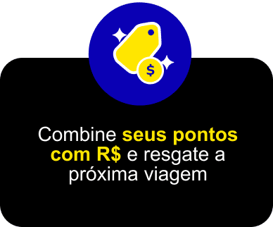 Combine seus pontos com R$