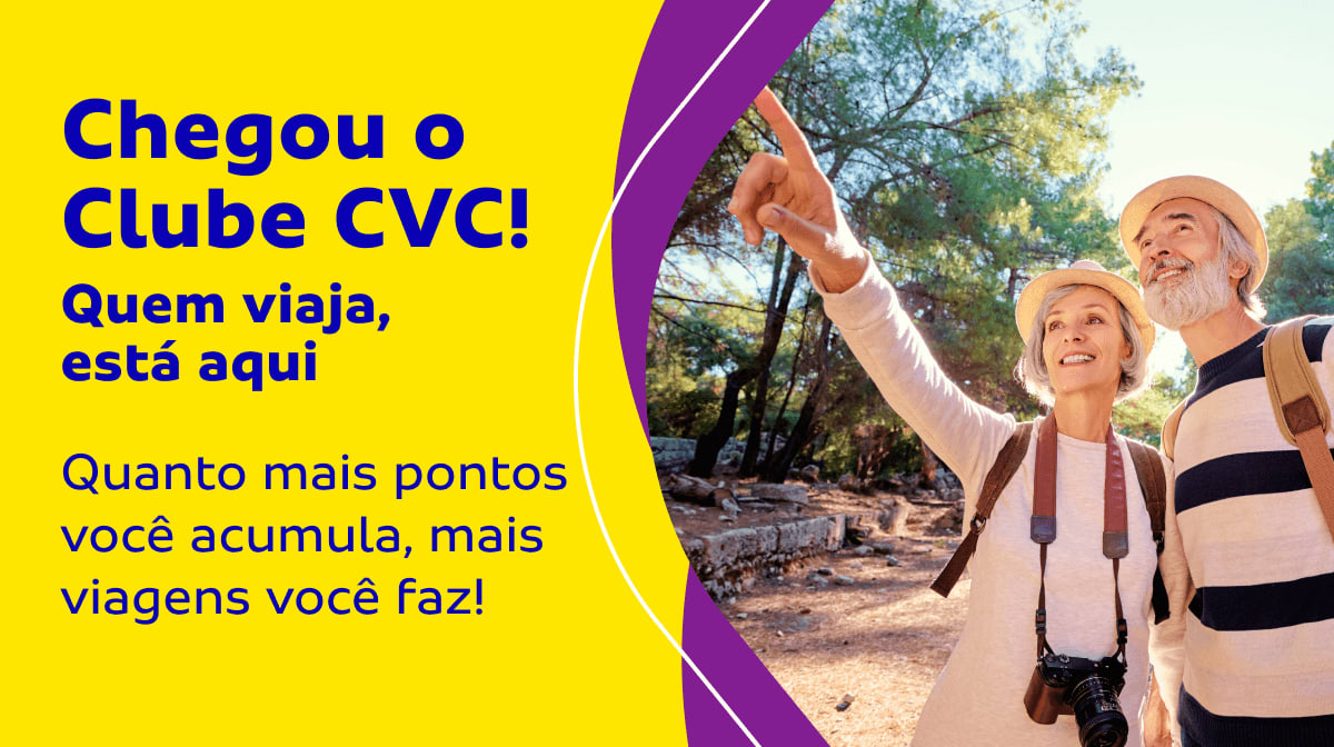 Chegou o Clube CVC! Quem Viaja, está aqui
