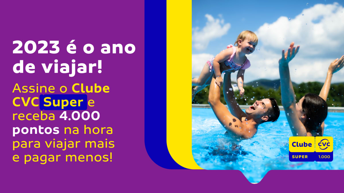 Chegou o Clube CVC! Quem Viaja, está aqui