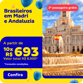 Circuitos Europeus com 2º PASSAGEIRO GRÁTIS*