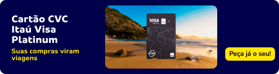 Cartão CVC Itaú Visa Platinum