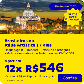 Brasileiros na Itália Artística | 7 dias