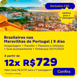 Brasileiros nas Maravilhas de Portugal | 9 dias