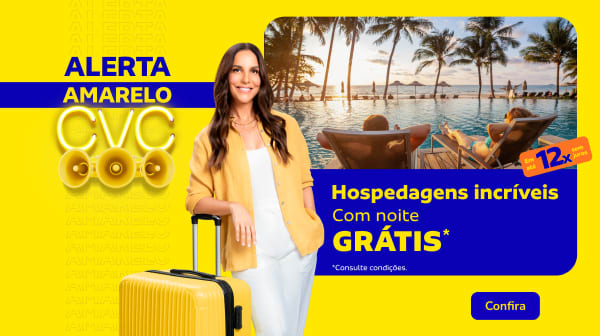 Hospedagens incríveis com noite grátis
