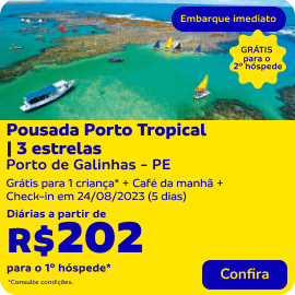 Pousada Porto Tropical | 3 estrelas 