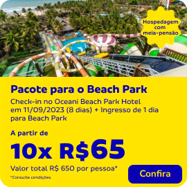 Pacote para Beach Park