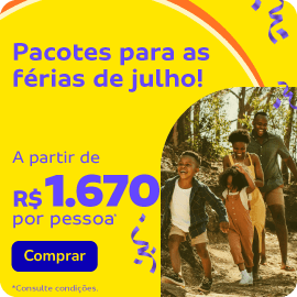Pacotes para as férias de Julho!