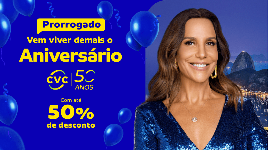 Prorrogamos - Aniversário CVC