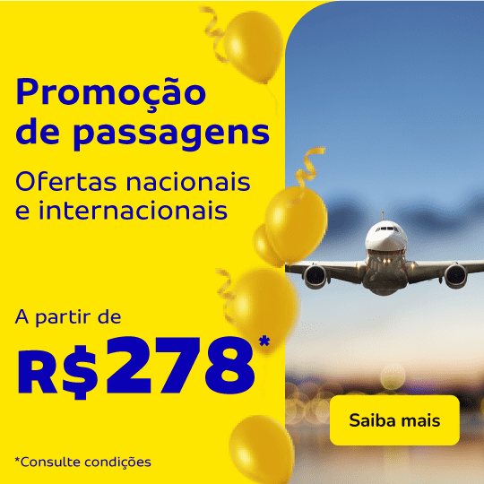Promoção de Passagens