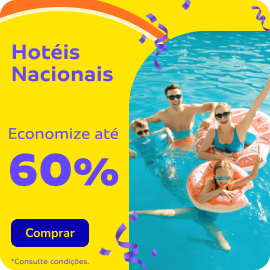 Hotéis nacionais | Economize até 60%