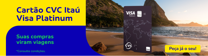Cartão de crédito CVC Itaú