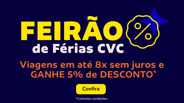 FEIRÃO de férias CVC