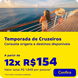 Temporada de Cruzeiros | Consulte origens e destinos disponíveis 