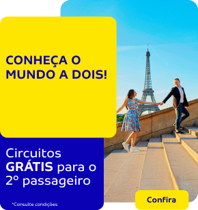 Conheça pelo MUNDO a dois! 