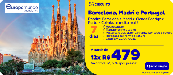 Barcelona, Madri e Portugal 