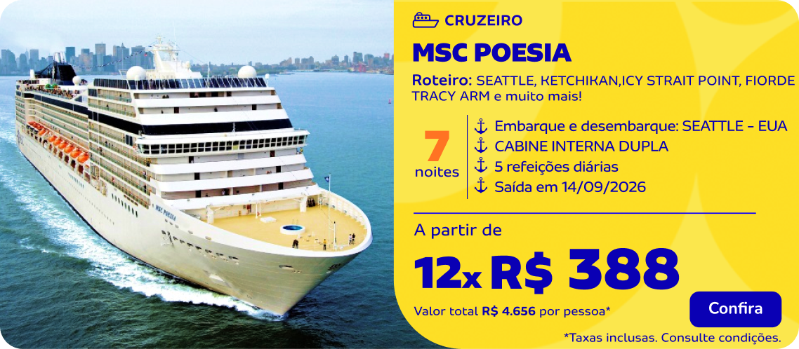 MSC POESIA | 7 noites