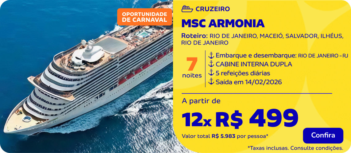 MSC ARMONIA | 7 noites
