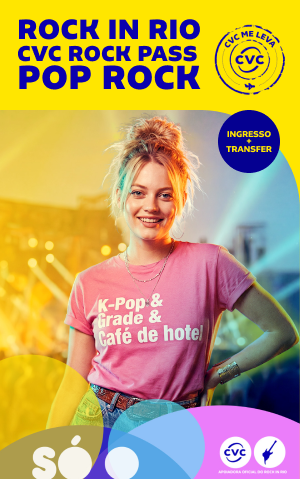 Rock In Rio 2026 - Pop Rock |Foo Fighters - 04/09:Ingresso+Transp