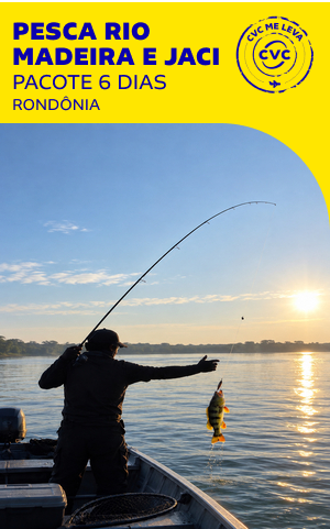PESCA RIO MADEIRA E JACI - 6 DIAS