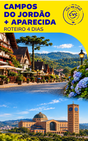 Campos do Jordão + Aparecida - 4 dias