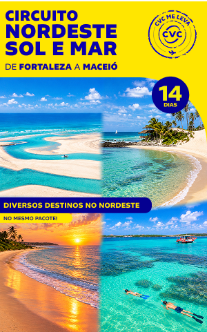 Nordeste Sol e Mar - 14 Dias