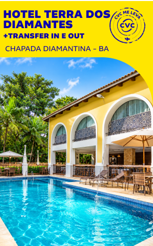 Terra Dos Diamantes Hotel - Chapada Diamantina - 5 Dias