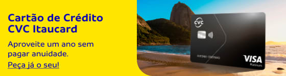 Cartão de Crédito CVC Itaucard